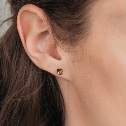 Пусеты Fiore Luna Crystal Holographic, SWE0127/1 H S фото 4